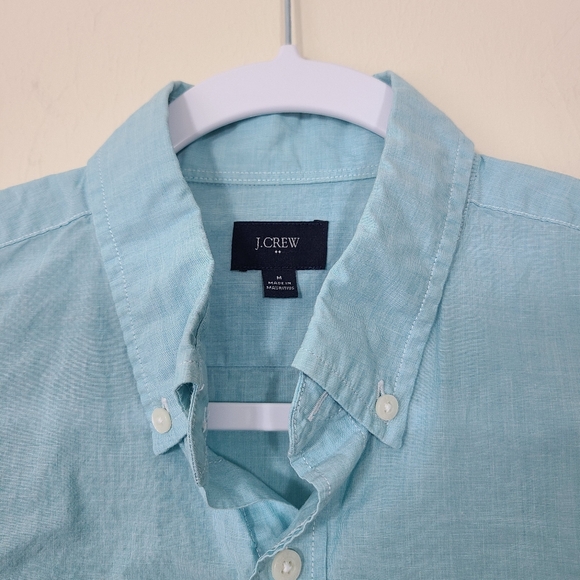 J. Crew Light Blue Casual Button Down Shirt - Picture 4 of 9